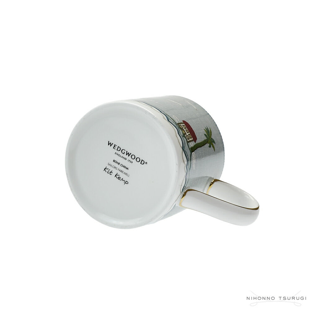 ウェッジウッド (WEDGWOOD) セイラーズ フェアウェル by Kit Kemp マグカップ