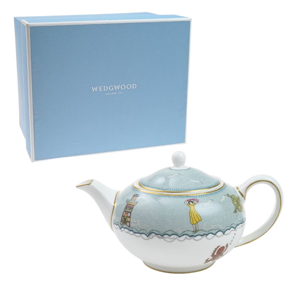 ウェッジウッド (WEDGWOOD) セイラーズ フェアウェル by Kit Kemp ティーポット[S]