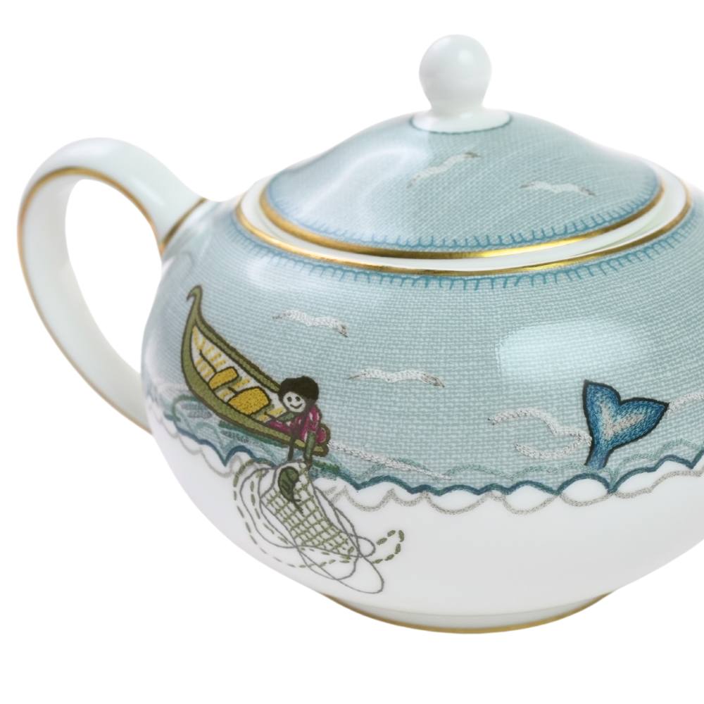 ウェッジウッド (WEDGWOOD) セイラーズ フェアウェル by Kit Kemp ティーポット[S]