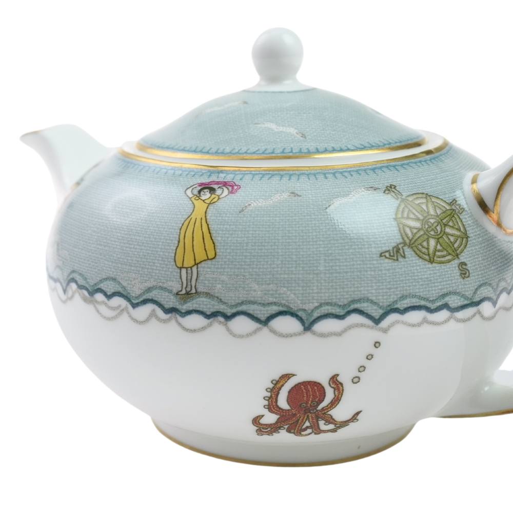 ウェッジウッド (WEDGWOOD) セイラーズ フェアウェル by Kit Kemp ティーポット[S]