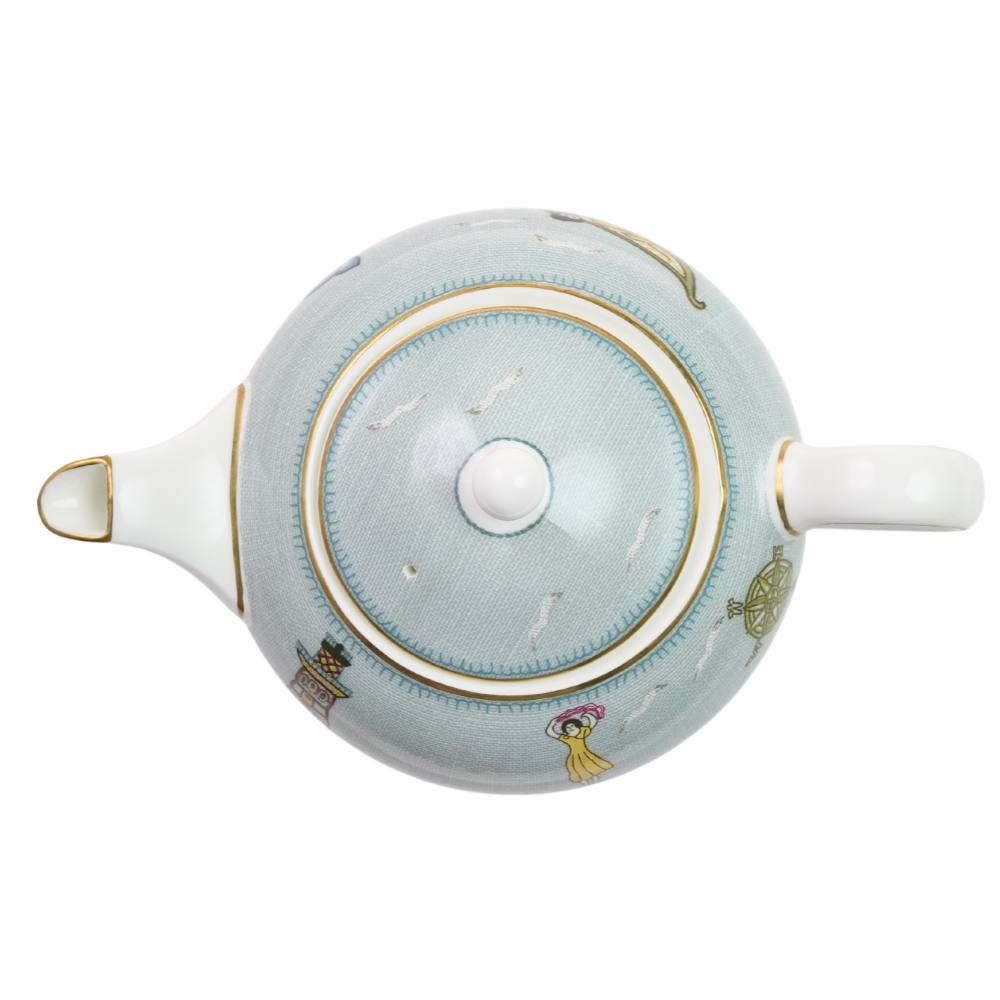 ウェッジウッド (WEDGWOOD) セイラーズ フェアウェル by Kit Kemp ティーポット[S]