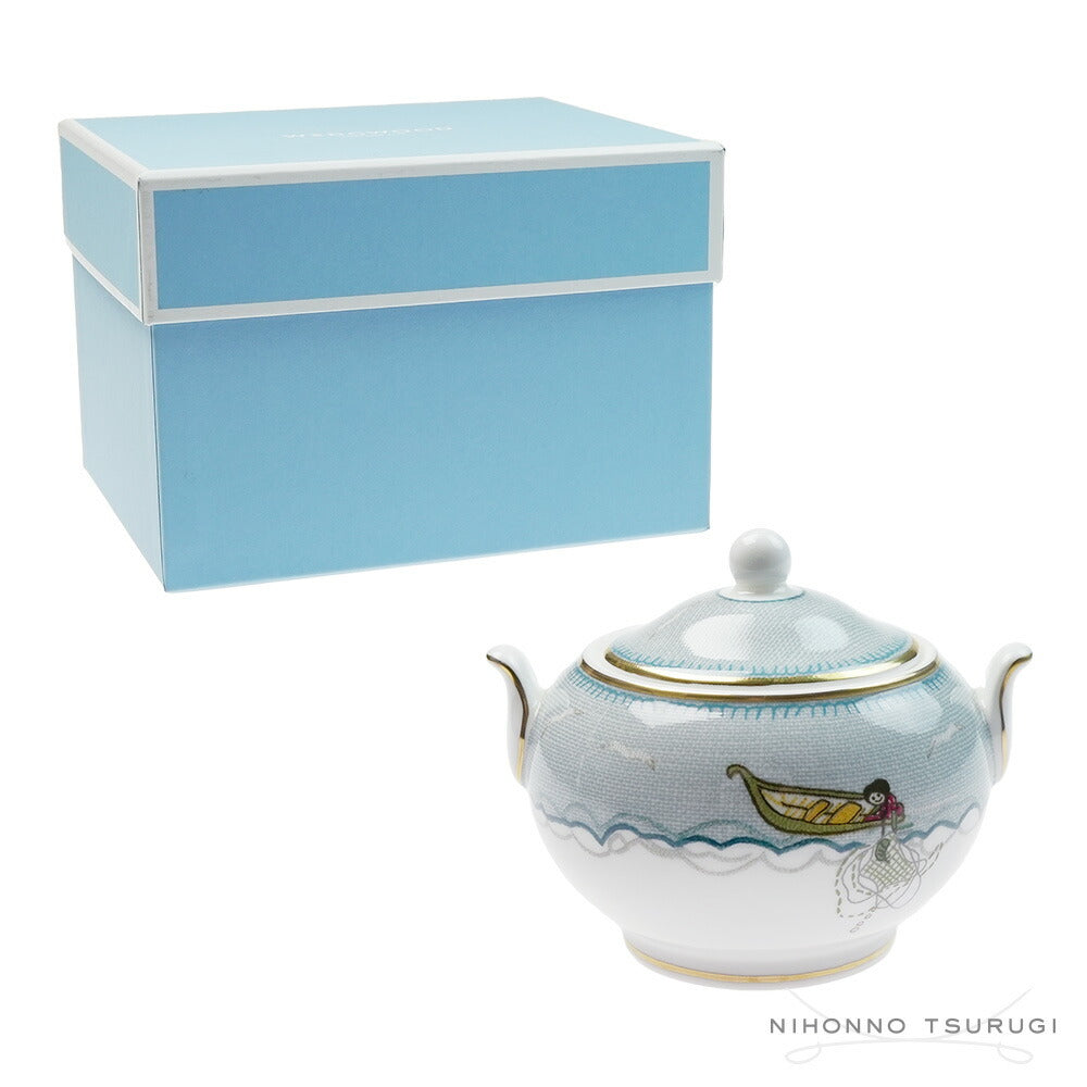 ウェッジウッド (WEDGWOOD) セイラーズ フェアウェル by Kit Kemp シュガーボックス S
