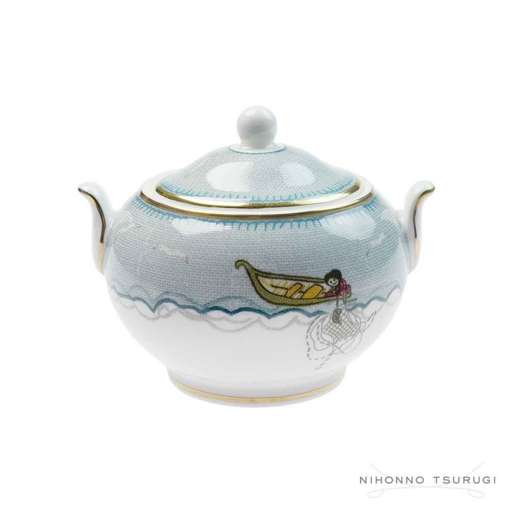 ウェッジウッド (WEDGWOOD) セイラーズ フェアウェル by Kit Kemp シュガーボックス S