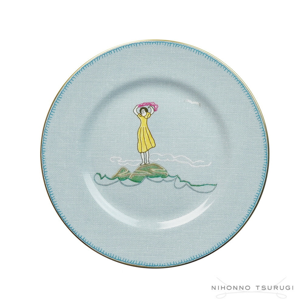 ウェッジウッド (WEDGWOOD) セイラーズ フェアウェル by Kit Kemp プレート 17cm