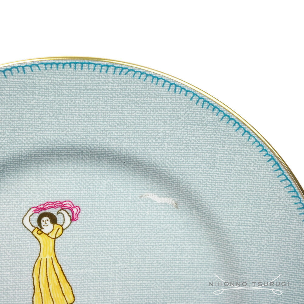 ウェッジウッド (WEDGWOOD) セイラーズ フェアウェル by Kit Kemp プレート 17cm