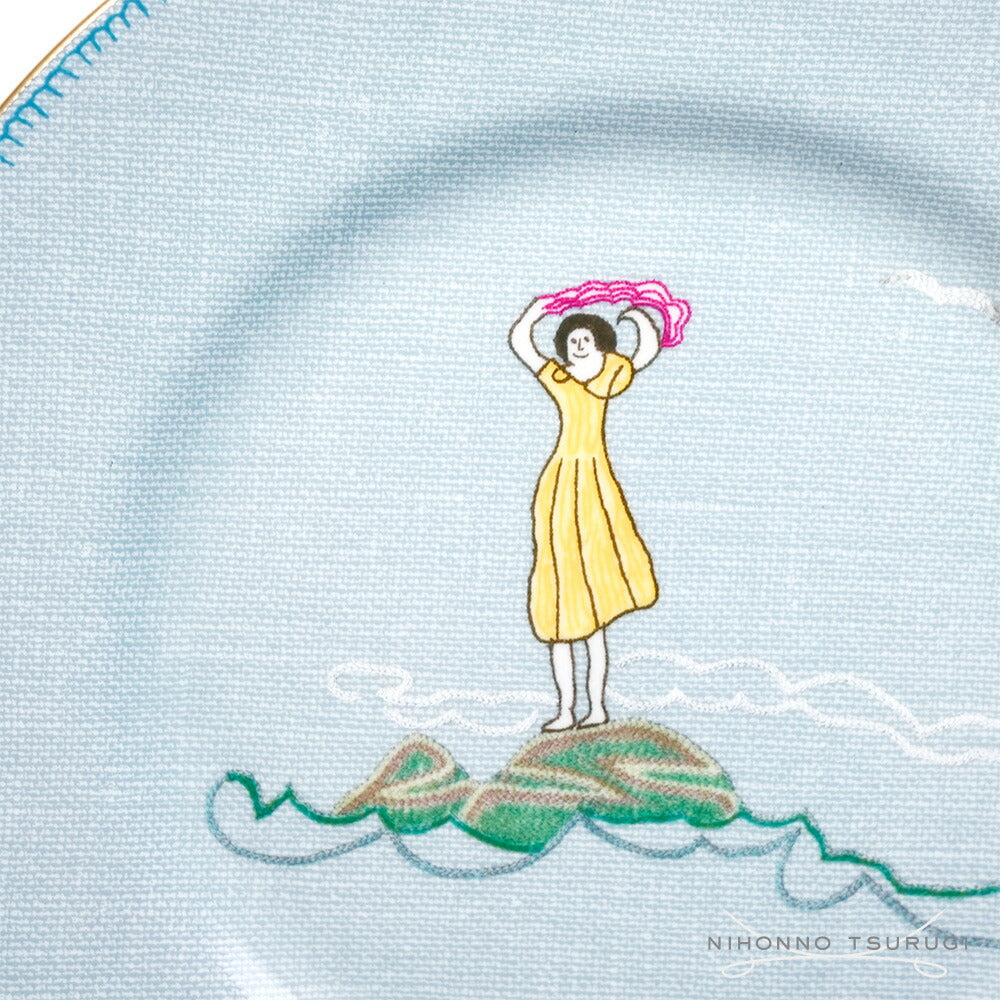 ウェッジウッド (WEDGWOOD) セイラーズ フェアウェル by Kit Kemp プレート 17cm