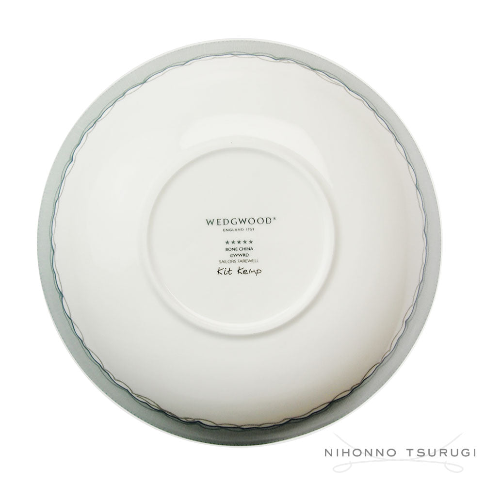 ウェッジウッド (WEDGWOOD) セイラーズ フェアウェル by Kit Kemp クープボウル 20cm