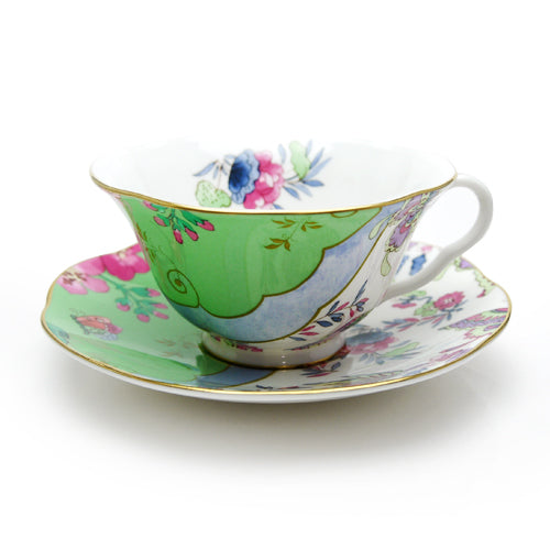 ウェッジウッド (WEDGWOOD) バタフライブルーム ティーカップ＆ソーサー