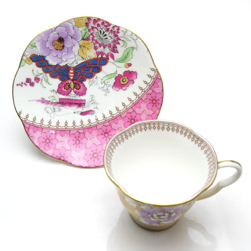 ウェッジウッド (WEDGWOOD) バタフライブルーム ティーカップ＆ソーサー