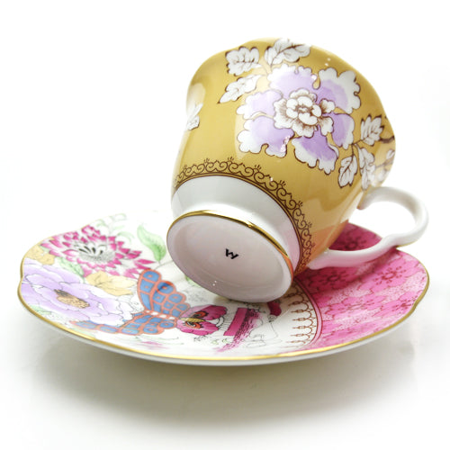 ウェッジウッド (WEDGWOOD) バタフライブルーム ティーカップ＆ソーサー