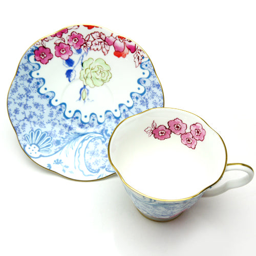 ウェッジウッド (WEDGWOOD) バタフライブルーム ティーカップ＆ソーサー