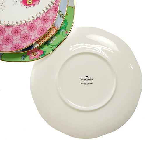 ウェッジウッド (WEDGWOOD) バタフライブルーム プレート 20cm 4枚セット