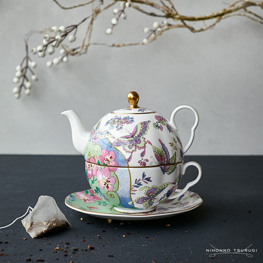 ウェッジウッド バタフライブルーム ティーフォーワン