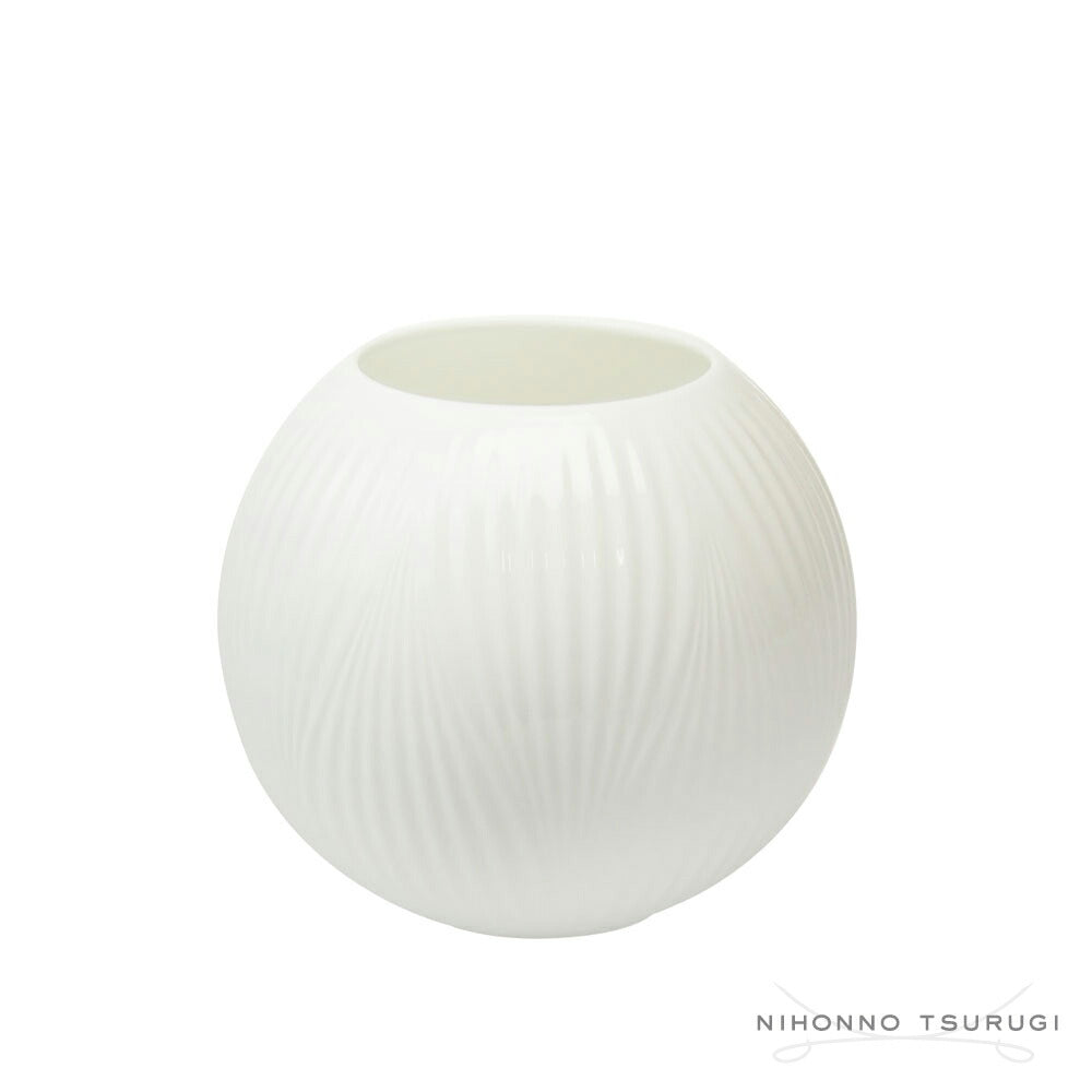 ウェッジウッド (WEDGWOOD) ホワイトフォリア ベース 13cm