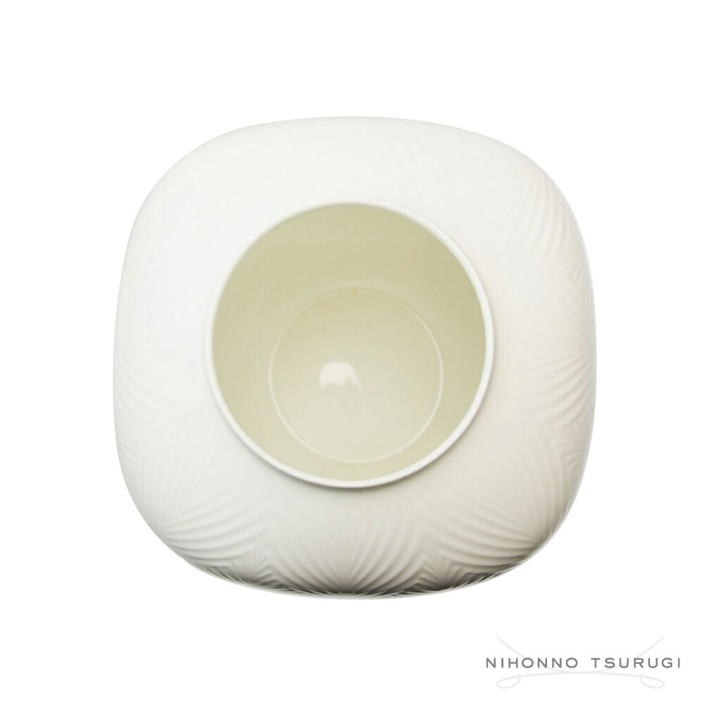 ウェッジウッド (WEDGWOOD) ホワイトフォリア ベース 21cm