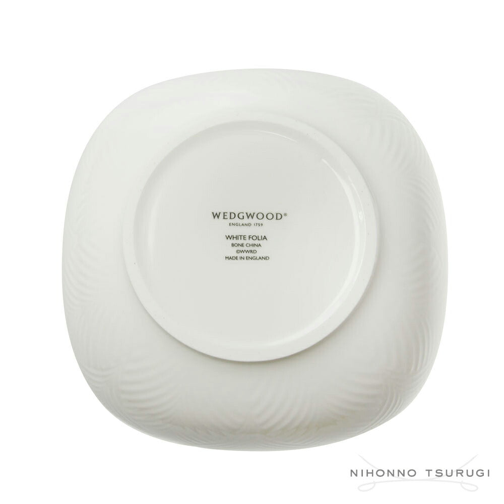 ウェッジウッド (WEDGWOOD) ホワイトフォリア ベース 21cm