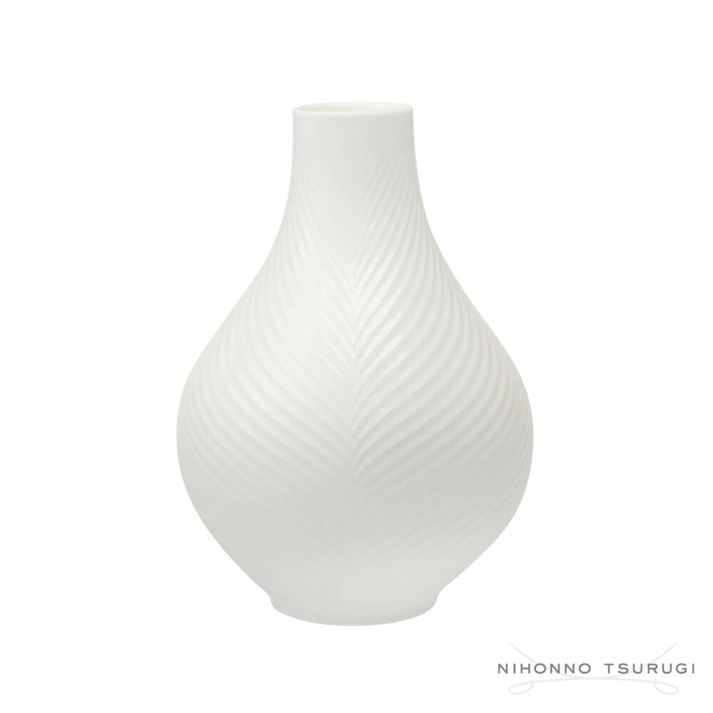 ウェッジウッド (WEDGWOOD) ホワイトフォリア ベース 23cm