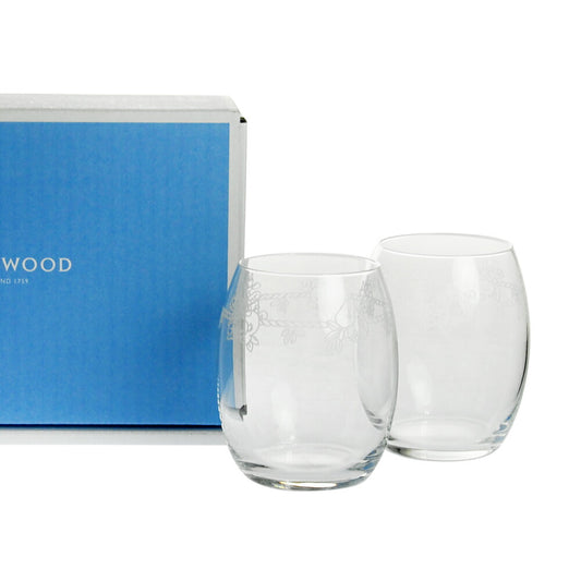 ウェッジウッド (WEDGWOOD) フェスティビティ クリスタル タンブラー ペア BOX付