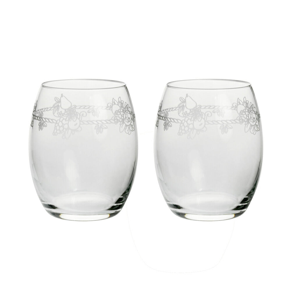 ウェッジウッド (WEDGWOOD) フェスティビティ クリスタル タンブラー ペア BOX付