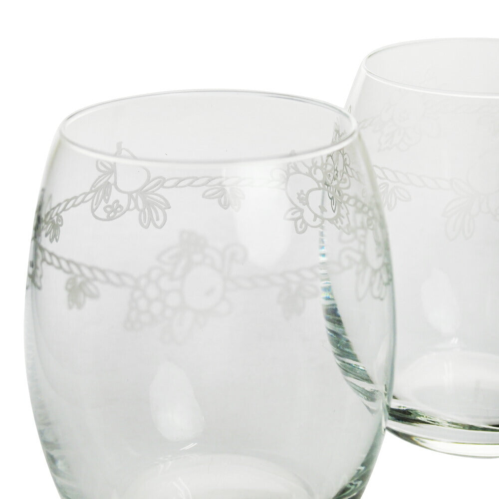 ウェッジウッド (WEDGWOOD) フェスティビティ クリスタル タンブラー ペア BOX付