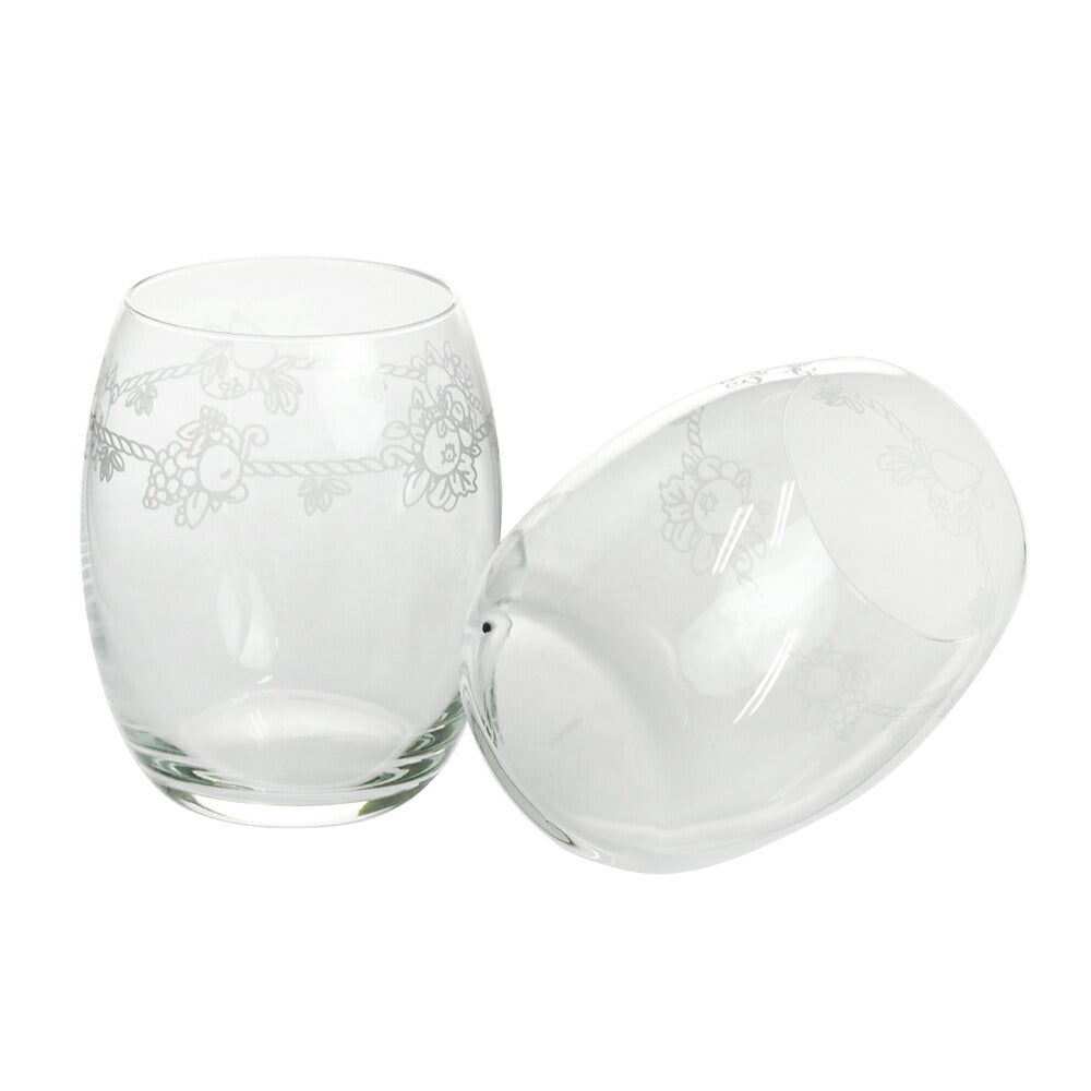 ウェッジウッド (WEDGWOOD) フェスティビティ クリスタル タンブラー ペア BOX付