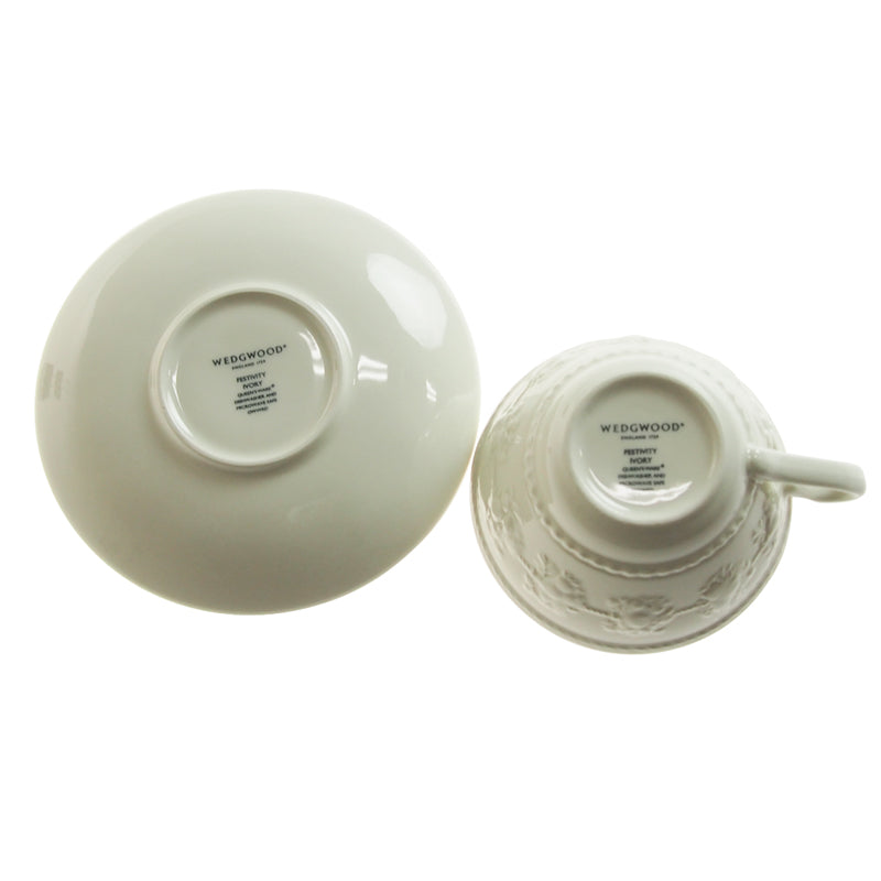 ウェッジウッド (WEDGWOOD) フェスティビティ ティーカップ＆ソーサー