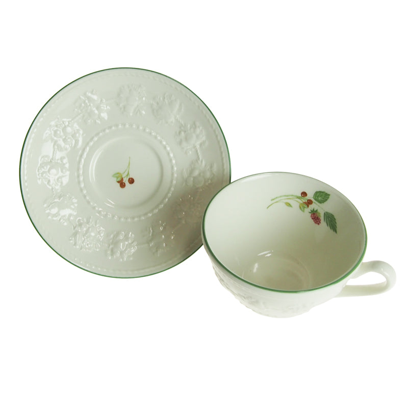 ウェッジウッド (WEDGWOOD) フェスティビティ ティーカップ＆ソーサー