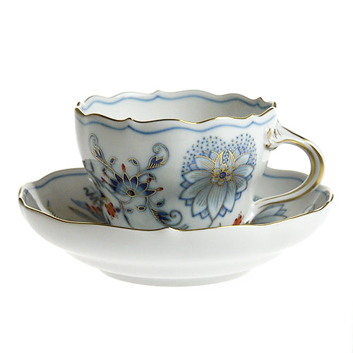 マイセン (Meissen) カラーオニオン コーヒーカップ＆ソーサー 582