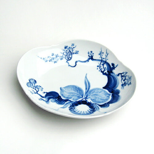マイセン (Meissen) ブルーオーキッド オ－ドブルディッシュ 23284