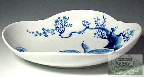 マイセン (Meissen) ブルーオーキッド オ－ドブルディッシュ 23284