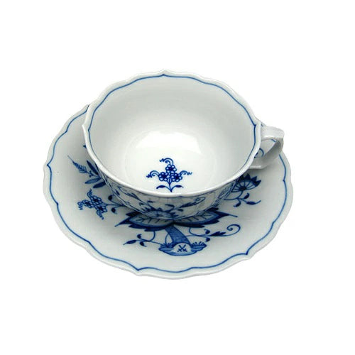 マイセン (Meissen) ブルーオニオン ティー カップ＆ソーサー 200ml 00633