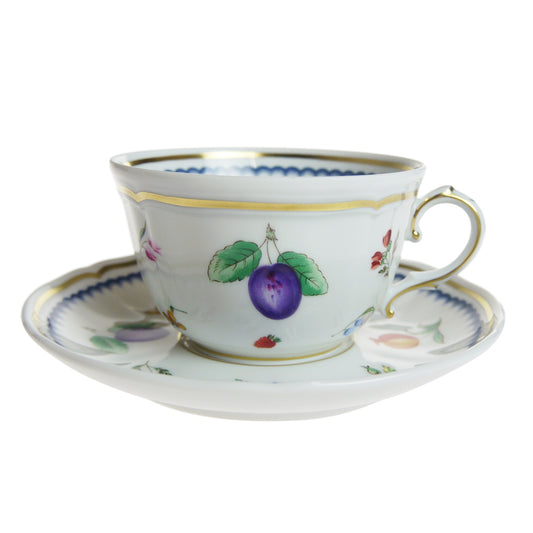 ジノリ1735 イタリアンフルーツ ティーカップ＆ソーサー (旧リチャードジノリ)