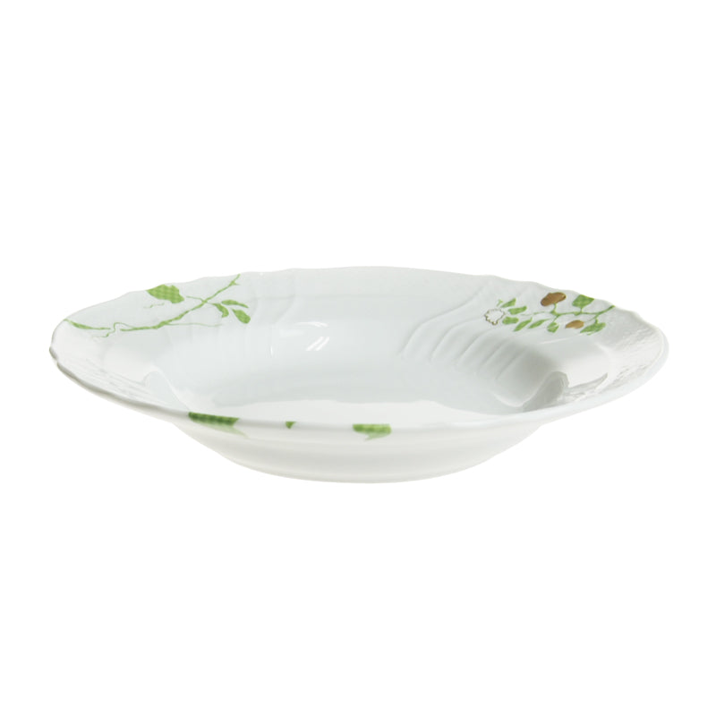 ジノリ1735 フィオーリヴェルディ スーププレート 24cm 02-0180