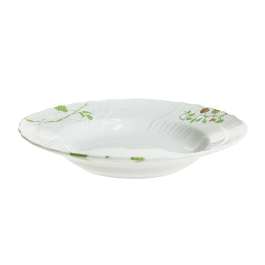 ジノリ1735 フィオーリヴェルディ スーププレート 24cm 02-0180