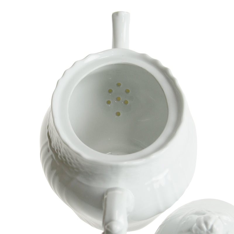 ジノリ1735 ベッキオジノリホワイト ティーポット[M] 3660 600ml (旧リチャードジノリ)