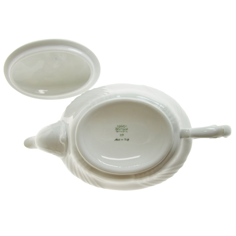 ジノリ1735 ベッキオジノリホワイト ティーポット[M] 3660 600ml (旧リチャードジノリ)