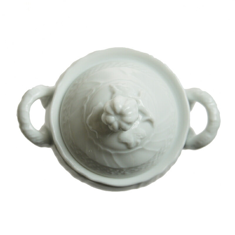 ジノリ 1735 ベッキオジノリホワイト シュガーポット [M] 02-4236 (旧リチャードジノリ)