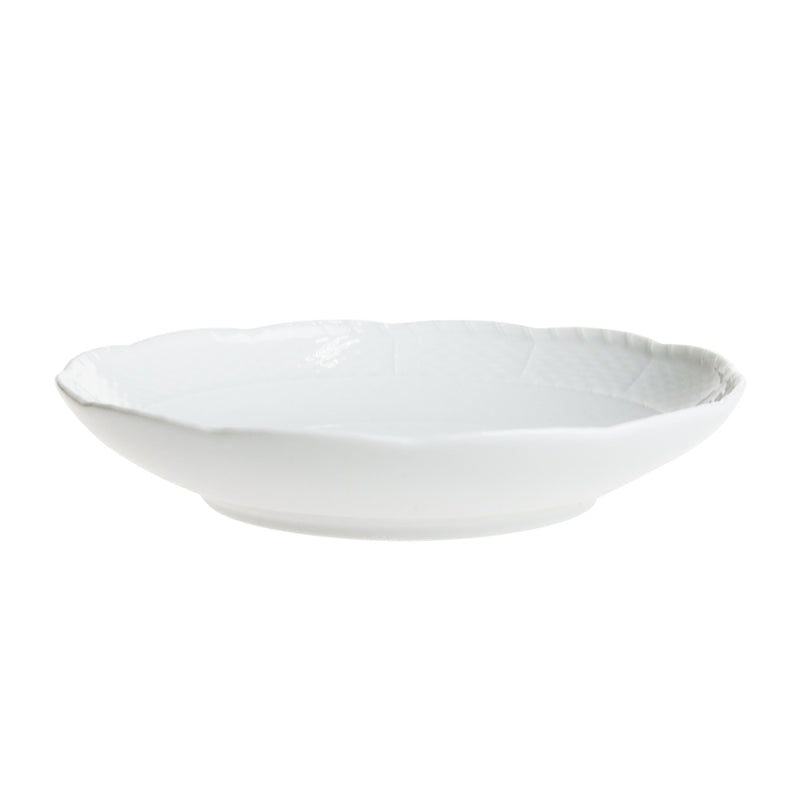 ジノリ1735 ベッキオジノリホワイト ディッシュラウンド19cm 5235 (旧リチャードジノリ)