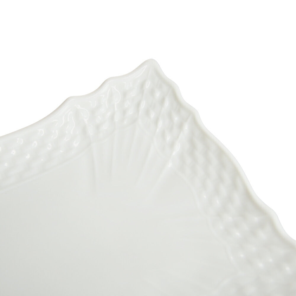 ジノリ 1735 ベッキオジノリホワイト 長方形 ミニトレイ 15.5×8cm (旧リチャードジノリ)