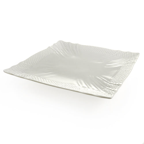 ジノリ 1735 ベッキオジノリホワイト スクエアプレート 22cm (旧リチャードジノリ)