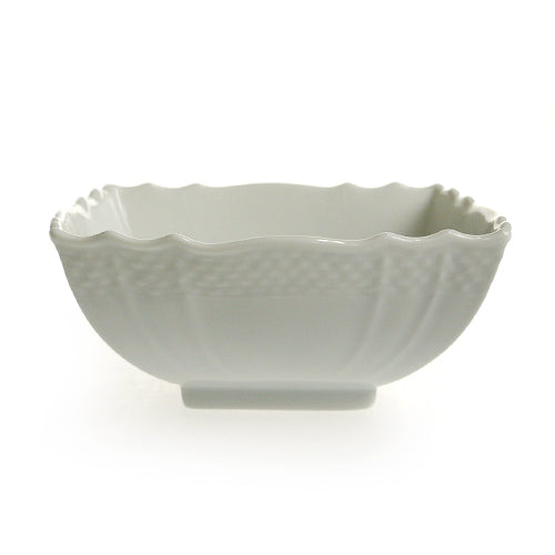 ジノリ1735 ベッキオジノリホワイト スクエアボウル[S] (旧リチャードジノリ)