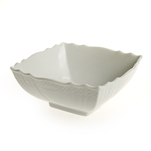 ジノリ1735 ベッキオジノリホワイト スクエアボウル[S] (旧リチャードジノリ)