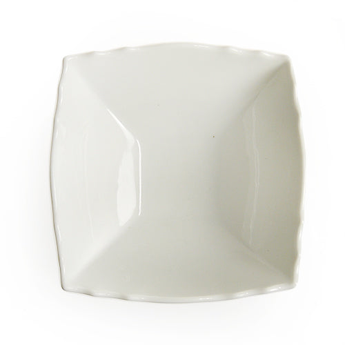 ジノリ1735 ベッキオジノリホワイト スクエアボウル[S] (旧リチャードジノリ)