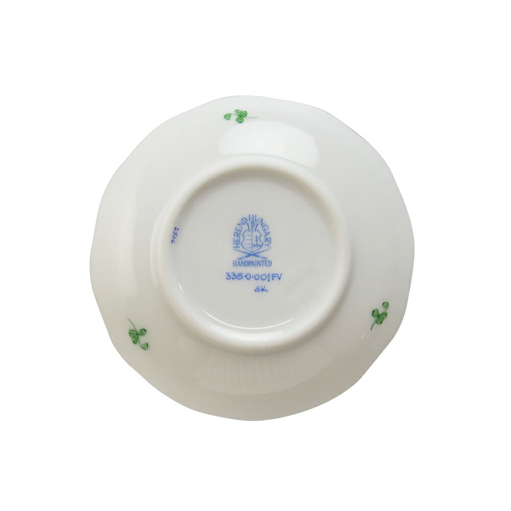 ヘレンド (HEREND) FV インドの華グリーン ミニプレート8.5cm 335