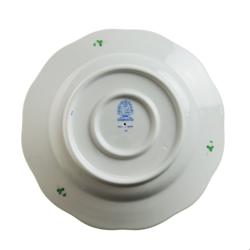 ヘレンド (HEREND) FV インドの華グリーン マスタードポット 00241-7