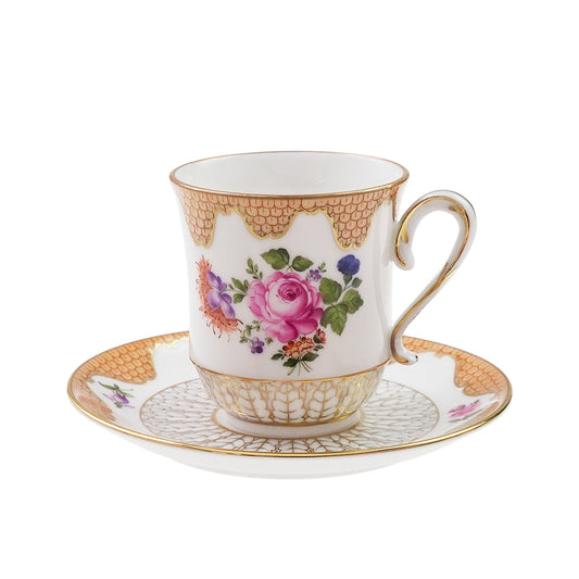 ヘレンド (HEREND) POLLY コーヒーカップ＆ソーサー 04941