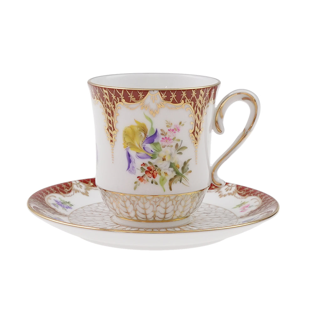 ヘレンド (HEREND) LINDA コーヒーカップ＆ソーサー 04941
