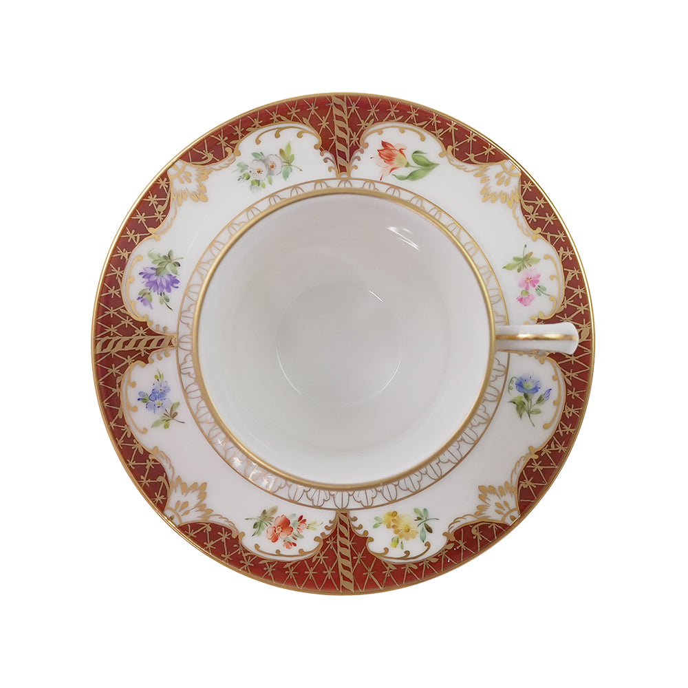 ヘレンド (HEREND) LINDA コーヒーカップ＆ソーサー 04941