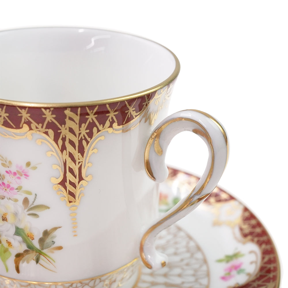 ヘレンド (HEREND) LINDA コーヒーカップ＆ソーサー 04941