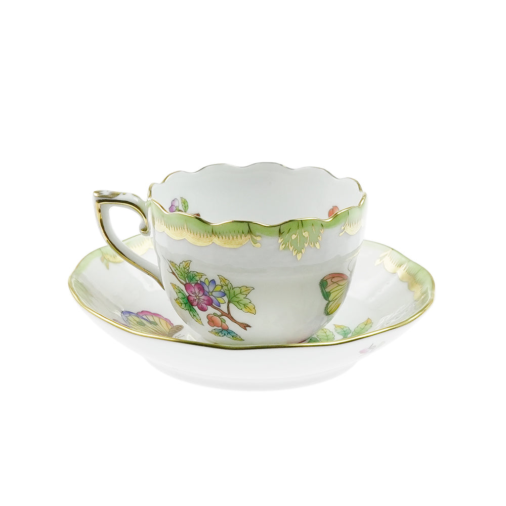 ヘレンド (HEREND) VBO ヴィクトリアブーケ モカ カップ＆ソーサー 711　各色